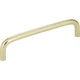 Torino 128 mm Center-to-Center Cabinet Bar Pull, Polished Brass - Hardware