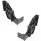 Set of 2 Replacement Bumper Brackets for Toyota Tacoma 98-00 Front