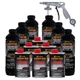 Custom Coat Black 1.5 Gallon (6 Quart) Urethane Spray-On Truck Bed Liner Kit ...