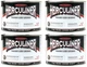 (4) Herculiner HCL1B7 Quart Ready To Use Do It Yourself Roll On Truck Bed Liner