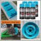 Torque N Teal Spray Paint Wheel Rim Valve Cover Engine Caliper Brake Restore 6PK