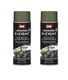 SEM 62293 EZ Coat Dark Green Direct To Metal Spray Paint (2 Pack)