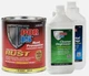 POR-15 45404+40104+40204 (SEMI GLOSS BLACK Super Starter Kit Rust Preventative)