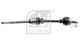 1x Febi Bilstein drive shaft 3273FG front axle right for Berlingo Berlingo/