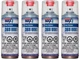 4 PACK 3680061 - USC SprayMax 2K Clear Glamour High Gloss Aerosol - 4 cans