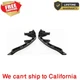 Fits 2010-2014 Front Left & Right Black Bumper Bracket Honda Insight Set of 2
