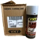 VHT SP117 FLAT ALUMINUM Flame Proof Header Paint Silica Ceramic 11 oz 6-PACK **