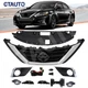 Bumper Grille Fog Lamp Radiator Cover Bumper Bracket For 2016-2018 Nissan Altima
