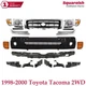 Front Bumper Textured & Headlight Kit Set of 19 For 1998-2000 Toyota Tacoma 2WD