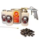 Amber Fluid Film Pro Undercoating Gun - Straight Wand Kit (3 W Quart Bottles) 