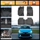 All Weather Floor Mats for Toyota Corolla 2014-2019, Durable Black Liner Set