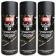 SEM Color Coat 3 Satin Black 12oz Aerosol Flexible Interior Paint 3Pk