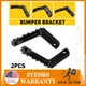 For 2014-2016 TOYOTA Corolla Pair Front Bumper Cover Support Brackets