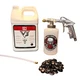 NHOU V3 Clear Pro Undercoating Gun &ndash; Straight Wand Kit (1 W Quart Bottle)