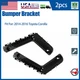 Bumper Bracket For 2014-2016 Toyota Corolla Set of 2 Front Left & Right Side