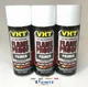 VHT SP118-3 PACK High Temperature Flame Proof FLAT WHITE Header Spray Paint 