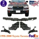Front Bumper Support Bracket + Reinforcement Kit For 1998-2000 Toyota Tacoma 4WD