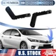 Pair Front Bumper Brackets Retainer Cover Support For Toyota Corolla 2014-2016
