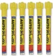 6ct USC Yellow Auto Writer Wet Erase Marker 37003 - Paint Marker Automotive