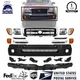 Front Bumper Textured & Headlight Kit Set of 19 For 1998-2000 Toyota Tacoma