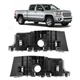 For 14 15 Chevrolet Silverado 1500 Front Upper Bumper Cover Retainer Set Upper