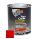  POF.46104 POR-15 INC 46104 Top Coat DTM Paint, 1 qt Can, Safety Red, Liquid, 30