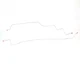 For Ford F-150 01-03 Intermediate Brake Line RegCab Rear Disc-TIN0143OM-CPP