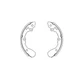 1X KAVO PARTS BRAKE SHOE SET FOR KIA 0K04526310 NEW
