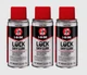 3 ~ 3-IN-ONE Lock Dry Lube Lubricant Penetrates Car Padlocks Home locks 2.5 oz