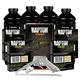 U-POL 821 + 4857 Beige 4L Raptor Spray-On Truck Bed Liner Kit w/ Gun