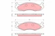 TRW GDB1207 Brake Pad Set, disc brake for, AMC, Hummer, Jeep