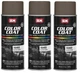 SEM 15483 Color Coat Bluebird Brown Spray Paint Aerosol Can 12 oz. (3 Pack)