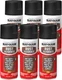 Rust-Oleum Stops Rust Reformer Spray Paint 10.25oz Black 6 Pack 248658