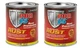 POR 15 45008 (GLOSS BLACK) Rust Preventive Paint Pint 16oz (Pack of 2)