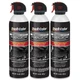Duplicolor UC104 (3-Pack), Premium Undercoating Sound Dampening, Black, 15 oz