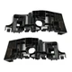 For Chevy Silverado 1500 Bumper Retainer 2014 2015 Driver & Passenger Pair Upper