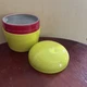 Teavana Pompom Lime Green Loose Leaf Tea Tin Canister 8oz Storage Container