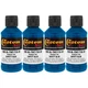 3oz Safety Blue Color Urethane Tint Concentrate for Bed Liner Coatings 4 Pack