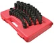 SUNEX 2668 39pc 1/2" Dr. SAE Master Deep and Standard Socket Set NEW