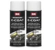 SEM 62273 EZ Coat White Direct To Metal Spray Paint Aerosol Can 12 oz. (2 Cans)