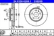 Brake disc Opel Insignia A 1.4 24.0330-0209.1 (1 piece)
