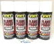 VHT SP118-4 PACK High Temperature Flame Proof FLAT WHITE Header Spray Paint 