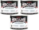 (3) Herculiner HCL1B7 Quart Ready To Use Do It Yourself Roll On Truck Bed Liner