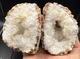 Fossilized Indiana Geode Quartz Citrine 1/2 Agate crinoid calyx 1,760 Grams