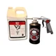NHOU V3 Clear Standard Economy Undercoating Gun Kit (1 B Quart Bottle)
