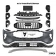 For 2023-2026 Ford Escape Front Bumper Cover Grille Assembly Fog Lamp Covers Set