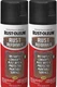 2 pack Rust-Oleum Stops Rust Converter Reformer Spray Flat Black Finish 10.25 oz