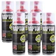U-Pol Raptor 2K Aerosol Truck Bedliner Protective Coating - Flame Red, 6-Pack
