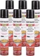 Rust-Oleum 334128-6PK Stops Rust Turbo Spray System Spray Paint, 24 Oz, Gloss Bl