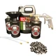 NHOU Back-N-Black Pro Undercoating Gun & Threaded Funnel - 2 Wand Kit (3 Qts)